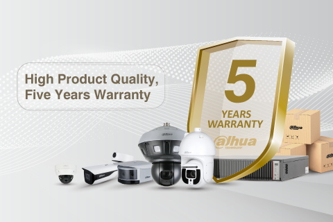 Dahua Offers 5-year Warranty For Project-based Products